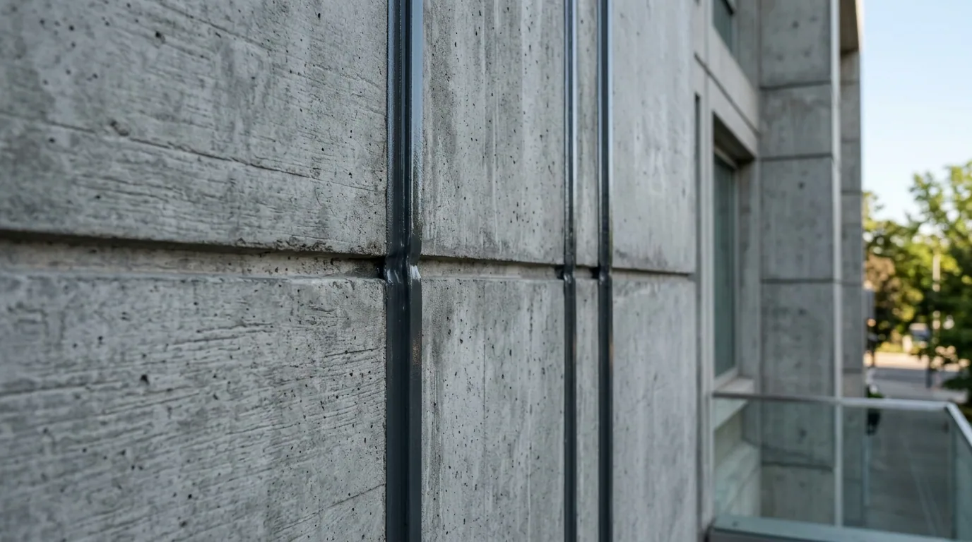 The finished result of professional commercial caulking: the completed work looking clean, correct — Fort Wayne, IN