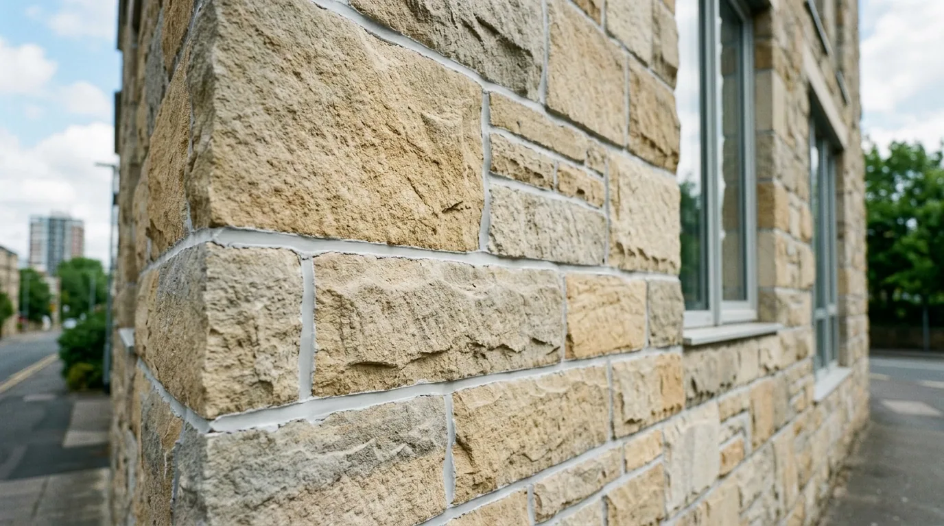 The finished result of professional commercial caulking: the completed work looking clean, correct — Fort Wayne, IN
